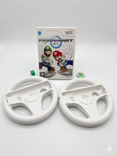 Mariokart wii 2 volanti - wii,