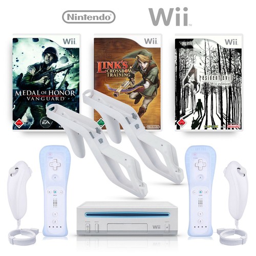 Console nintendo wii bianca - bianca, +
