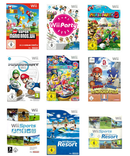 Selezione giochi nintendo wii - giochi,