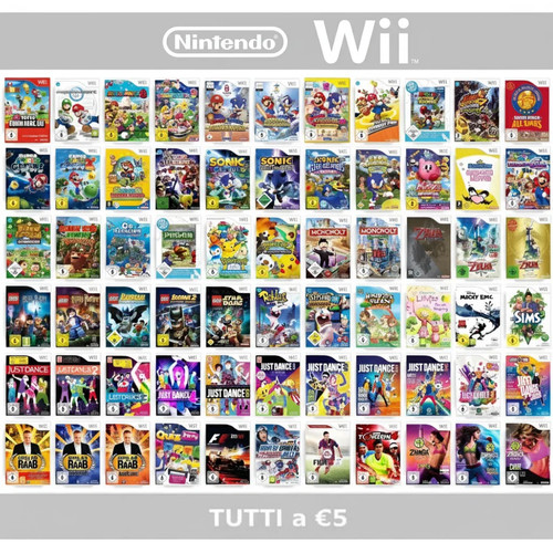 Nintendo wii gioco scelta - wii,