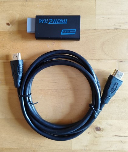 Adattatore wii2hdmi cavo - +,