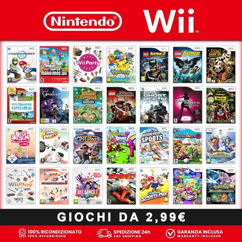 Giochi wii - da, 2,99€