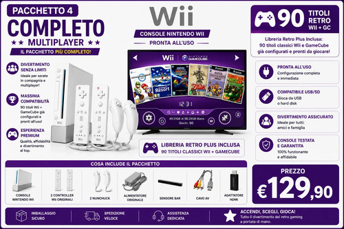 Nintendo wii retro - wii,
