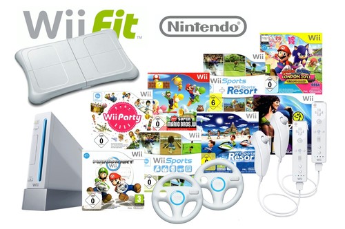 Console nintendo wii bianca - console,