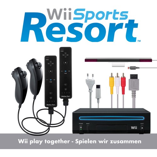 Console nintendo wii nera - console,