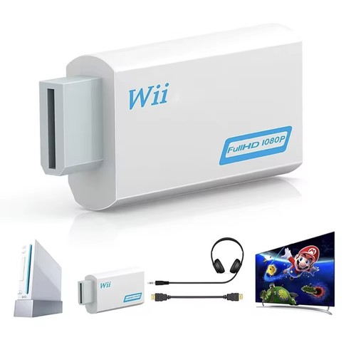 Nintendo wii adattatore hdmi - adattatore,