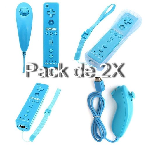 Manettes wiimote motion - 2x,