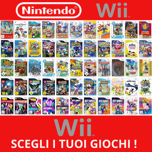 Lotto giochi nintendo wii - giochi,