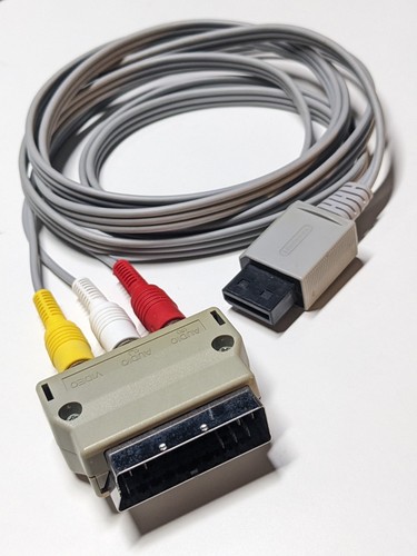 Wii nintendo cavo - av, rvl-009